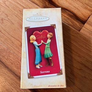 Hallmark sisters ornament